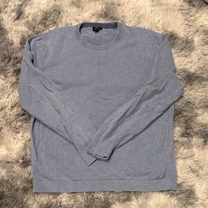 J. Crew Men's Crewneck Sweater in Light Blue